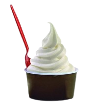 Tub Of Whippy Ice Cream 