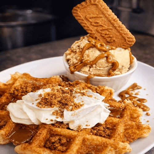 Biscoff Waffle 