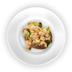 Jacket Potato With Prawn Marie Rose 