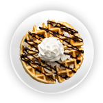 White Chocolate Waffle 